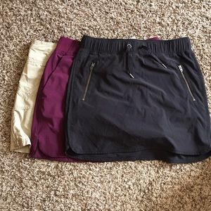 3 Women’s Athleta Skorts
